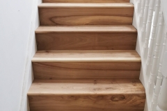 Stairs case clad in  Elm