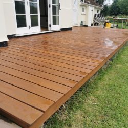 decking sanding